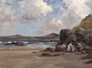 Marble Hill Strand, Sheephaven, With Rosapenna And Rosguill Promontory In The Distance, August