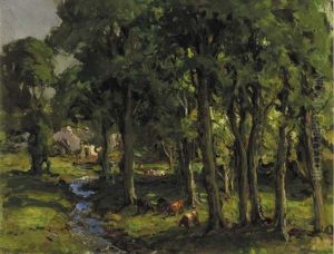 Cushendall Farmland, County Antrim by James Humbert Craig