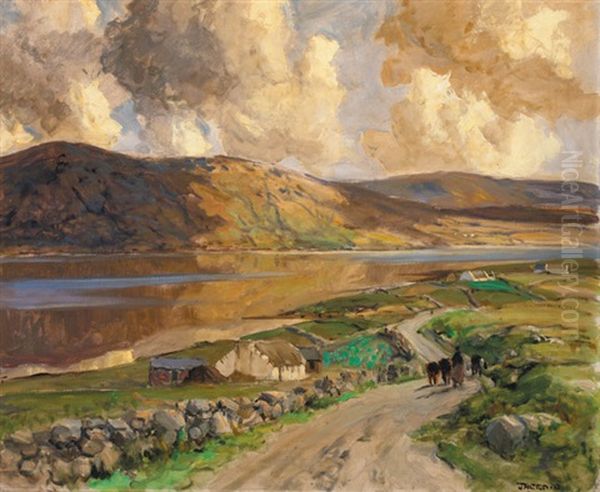 Loch Dunlewy, County Donegal - view 1