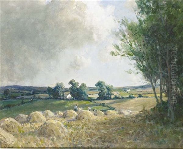 Haymaking In Connemara - view 1