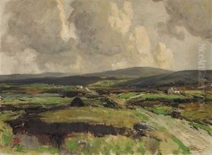 A Bogland Road by James Humbert Craig