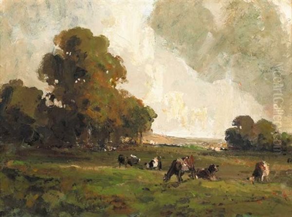 Landscape With Cattle - view 1