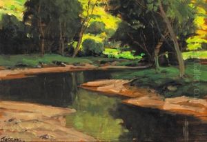 The River Dun, Donegal by James Humbert Craig