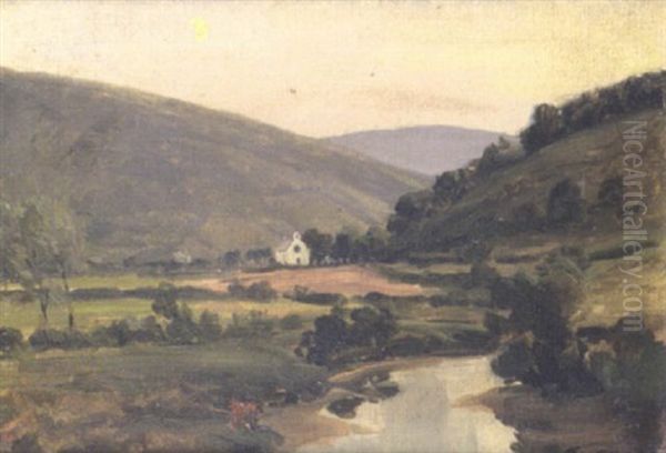 Dun River And Chapel - view 1