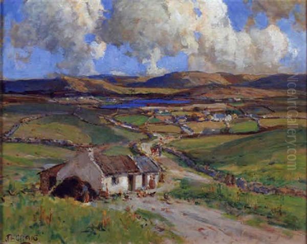 Cloud Shadows, The Rosses, Donegal - view 1