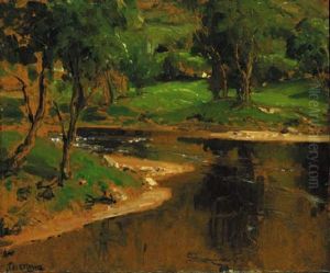 The Green Glen by James Humbert Craig