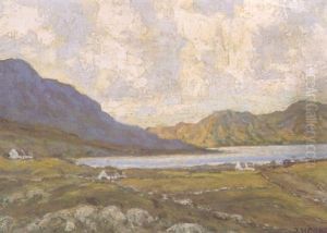 Coastal Scene With Houses by James Humbert Craig