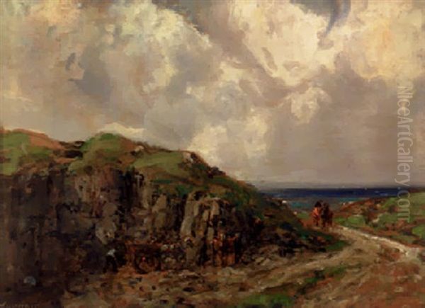 Quarry On The Antrim Coast - view 1