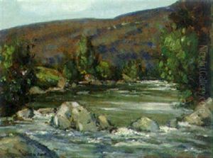 Rain In Glendun, Co. Antrim by James Humbert Craig