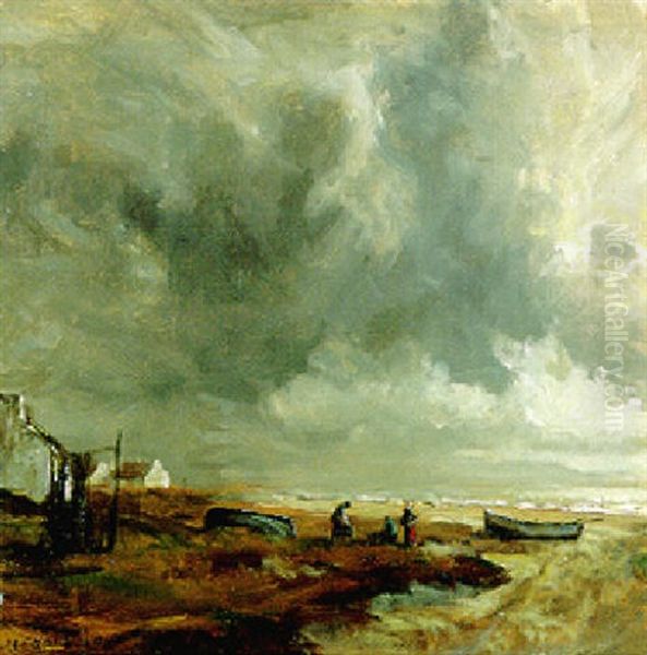 A Grey Day On The Down Coast - view 1