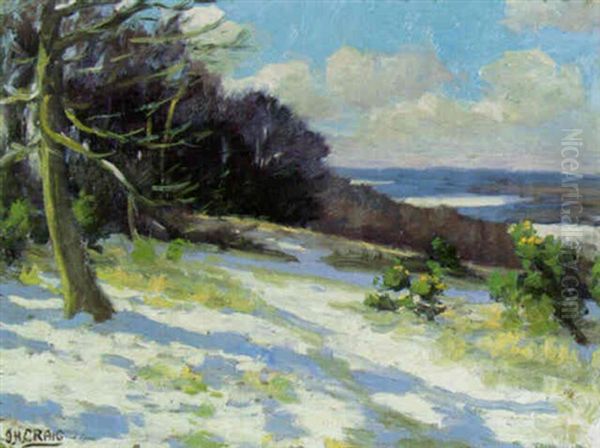 Snow On The Hills - view 1