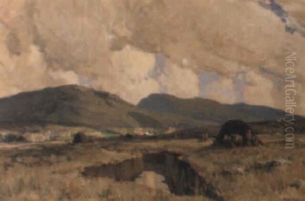 Carrying Turf, Donegal - view 1