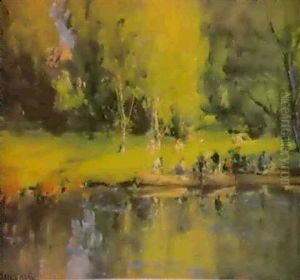 A Summer Holiday On The Thames by James Humbert Craig
