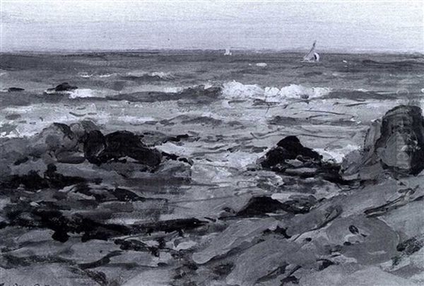 Sea At Ballycastle - view 1