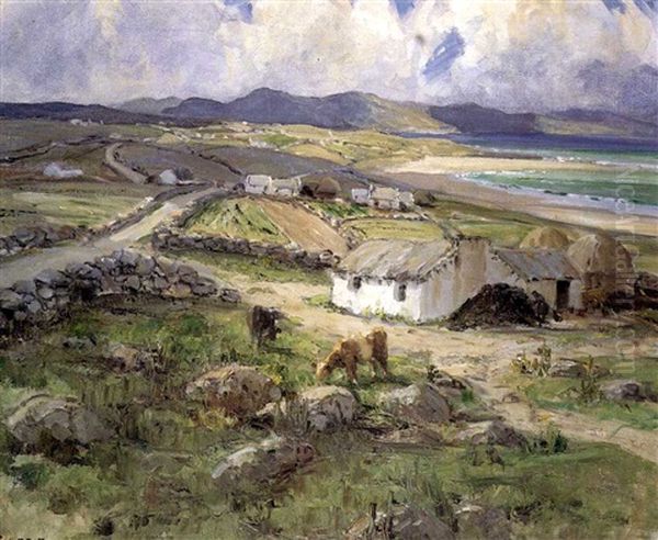 On The Road To Bunbeg - view 1