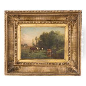 By The Meadow Stream by Thomas Bigelow Craig
