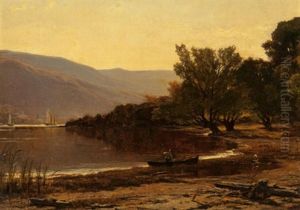 View Of Lake George, 1881 by Thomas Bigelow Craig