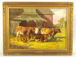 Waiting For The Milkmaid by Thomas Bigelow Craig