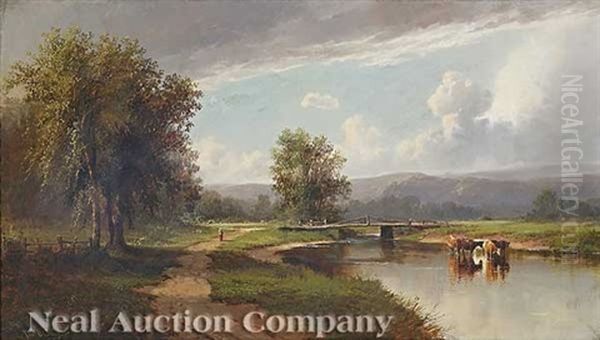 Scene Along The Susquehanna River - view 1