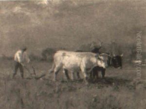 May Ploughing by Thomas Bigelow Craig