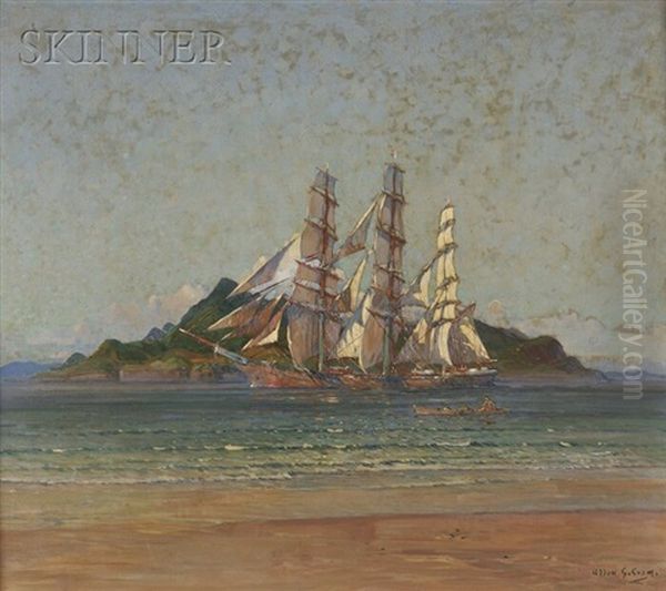 Ship Heading In - view 1