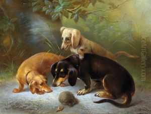 Unerwarteter Besuch by Carl Ceasar Adelbert Cramer