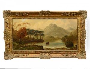 On The Llugwy N.w. Wales by W. J. Crampton