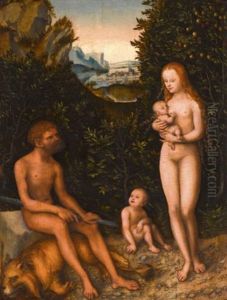 The Faun Family by Lucas Cranach the Elder