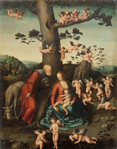 The Holy Family by Lucas Cranach the Elder