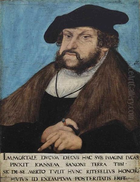 Portrait Of John The Steadfast, Elector Of Saxony (1468-1532) - view 1
