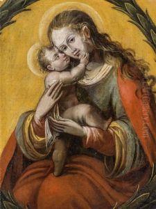 Gnadenbild "maria Hilf by Lucas Cranach the Elder