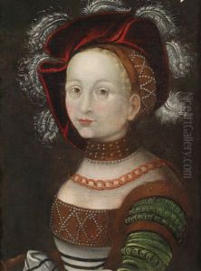 Bildnis Einer Dame by Lucas Cranach the Elder