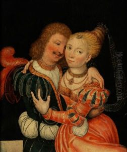 Liebespaar by Lucas Cranach the Elder
