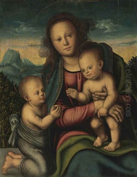 Virgin And Child With The Infant Saint John The Baptist - view 1