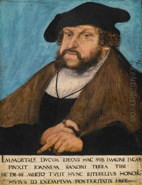 Portrait Of John The Steadfast, Elector Of Saxony - view 1