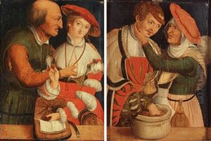De Omaka Paren (pair) by Lucas Cranach the Elder