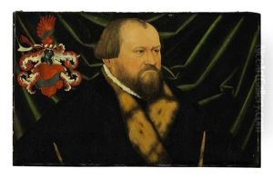 Portrait Of A Gentleman In A Black Coat
