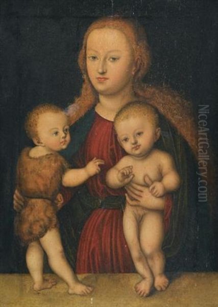 Madonna And Child With Saint John - view 1
