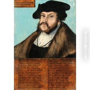 Portrait De Jean Le Constant, Electeur De Saxe En Buste