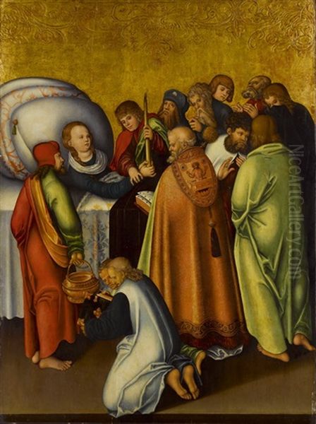 Tod Maria (im Kreise Der Apostel) - view 1