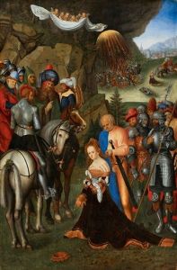 Enthauptung Der Heiligen Katharina by Lucas Cranach the Elder