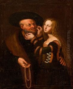 Das Ungleiche Paar by Lucas Cranach the Elder