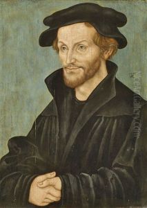 Bildnis Des Philipp Melanchthon by Lucas Cranach the Elder