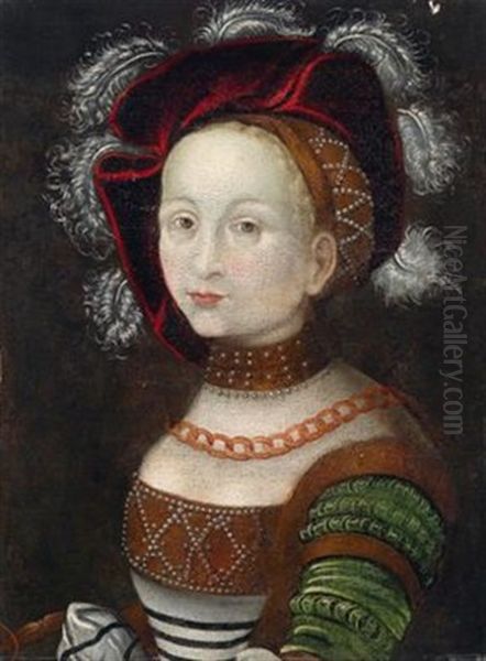 Bildnis Einer Jungen Dame - view 1