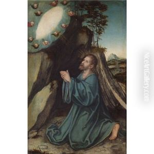 The Agony In The Garden by Lucas Cranach the Elder
