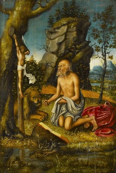 Heiliger Hieronymus In Der Einode - view 1