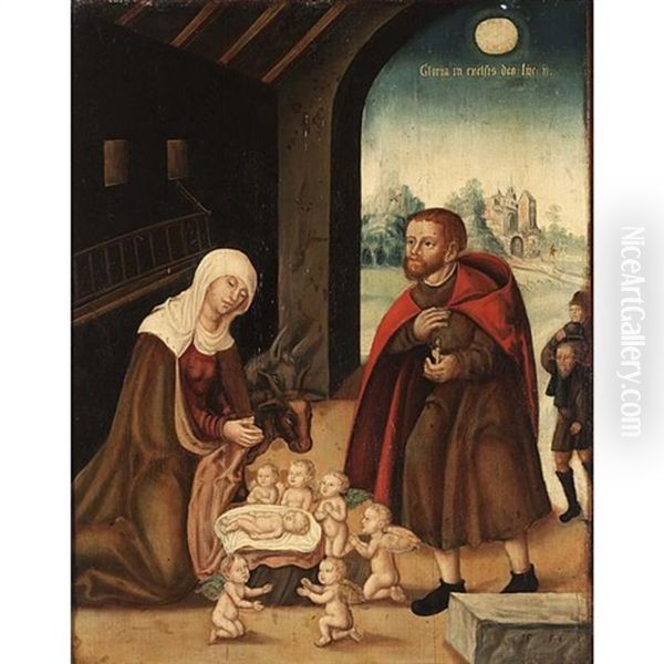 The Adoration Of The Virgin - view 1