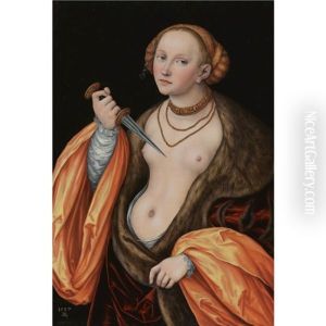 Lucretia (collab W/ Lucas Cranach The Younger) by Lucas Cranach the Elder