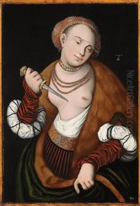 Lukrezia, Kniestuck by Lucas Cranach the Elder
