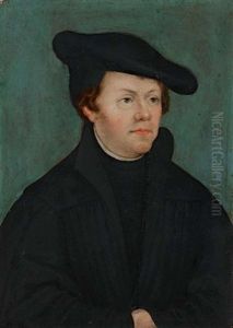 Martin Luther (+ Katharina Von Bora; 2 Works) by Lucas Cranach the Elder